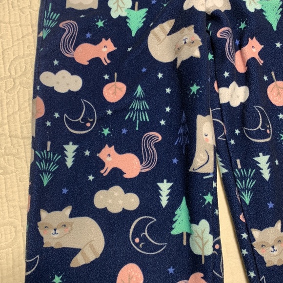2T (5/$20) Woodland-Themed Fleece Comfy Pants by Carter’s - Picture 4 of 11